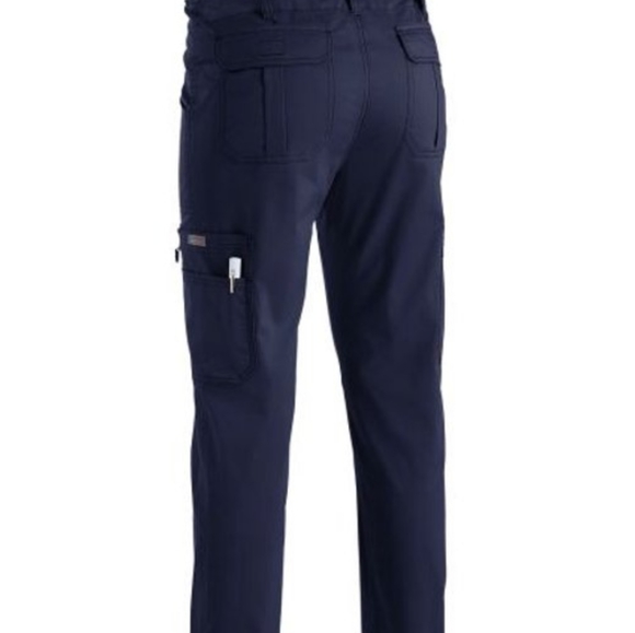 Koi Stretch Navy Lindsey Cargo Scrubs, Size L (Regular) - Picture 2 of 12